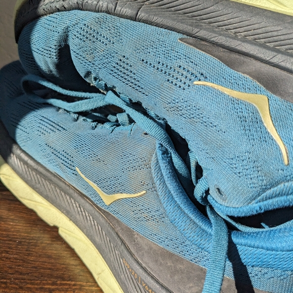 Hoka One One Mach 4 Blue Green Black Running Walking Shoes - Picture 10 of 10